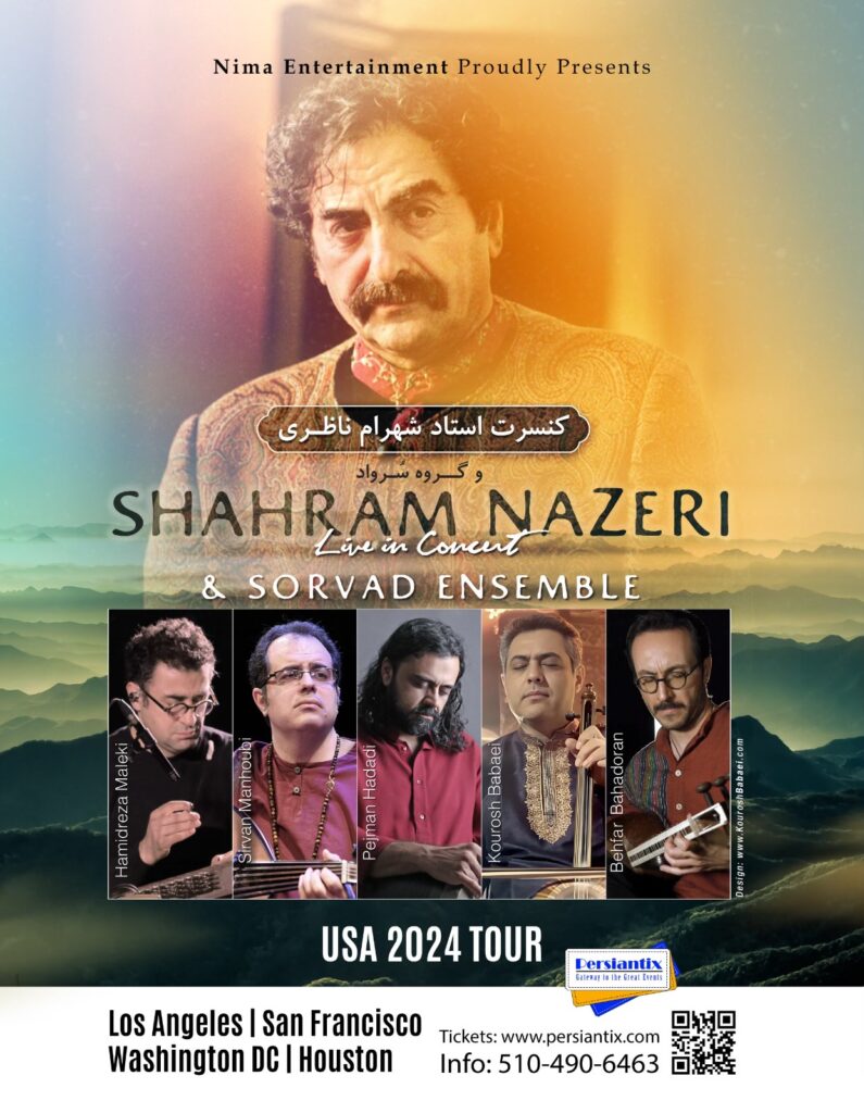 Shahram Nazeri Tour